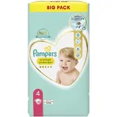 Pampers Maat 4 Luiers (9-14 kg), Premium Protection, 58 Stuks