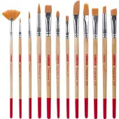 Talens Art Creation Aquarelpenselen set van 12 - polyester