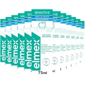 Elmex 12x Elmex Tandpasta Sensitive Whitening 75 Ml