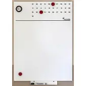 Rocada Skin Whiteboard 55x75 cm - Met tijd- en maand aanduiding