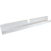 BRASQ Verstelbare Kabelgoot Wit - Kabel Organiser - Kabelgoot bureau - Kabelhouder - Kabelmanagement - Universeel
