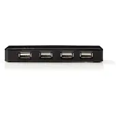 Nedis USB-hub | 7-poorts poort(en) | USB 2.0 | Netvoeding Voeding via USB | 7x USB