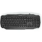 Nedis Bedraad Gaming Toetsenbord | LED | US internationaal | 1 stuks - GKBD100BKUS