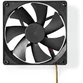 Nedis ventilator (case fan) voor in de PC met hydrolager - 140 x 140 x 25 mm