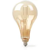 Nedis Led lamp E27 | Globe | (4W, 120lm, 1800K, Dimbaar, Goud)