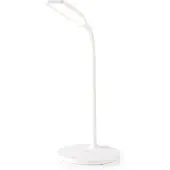 Nedis LED bureaulamp met draadloze lader met Fast Charging draadloze lader met Qi Wireless Charging technologie - 2A/10W / wit