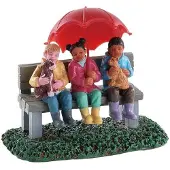 Lemax Rainy day with friends