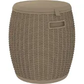 vidaXL Tuinbox 4-in-1 polypropeen lichtbruin