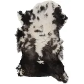 vidaXL Schapenvacht (60-70)x(90-100) cm gemengde kleur