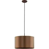 Eglo 39356 Saganto 1 Hanglamp Staal Bruin/Kunststof Bruin/Koper - 1 x E27