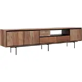 DTP Home Metropole tv-meubel teakhout 235x40x60cm