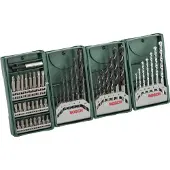 Bosch 2607017071 Multipack 3+1 Mini-X-Line set: boor- en bitset