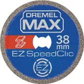 Dremel Max S456 EZ SpeedClic High Durability Cutting Disc - ø38mm for Metals