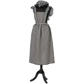 Coppens Schort met muts grijs | Maat One Size