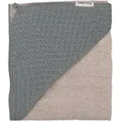 Babys Only badcape Grace Nordic Blue - 50% katoen - 75 x 85 cm