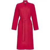 Ringella Wafelpatroon badjas rood uniseks - Rood - Maat - L