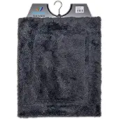 Wicotex - Bidetmat - WC mat - Toiletmat uni Grijs - Badmat - Antislip onderkant - Afmeting 50x60cm