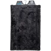 Wicotex - Badmat uni Grijs - Badmat - Antislip onderkant - Afmeting 60x90cm