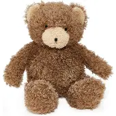 Bunnies By The Bay Cubby de Beer Knuffel - Knuffeldier - Geborduurde details - 35 cm - Bruin