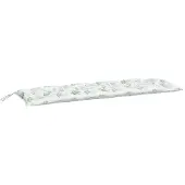 vidaXL Tuinbankkussen 150x50x7 cm oxford stof bladpatroon