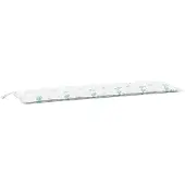 vidaXL Tuinbankkussen 180x50x7 cm oxford stof bladpatroon
