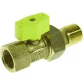 Vsh gaskogelkraan 3/4" bi.xkoppeling 3/4" bu, messing