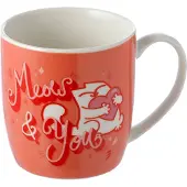 Puckator Rode Valentijn Simon's Cat Porselein Mok - 300ml