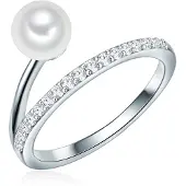 Valero Pearls Ring zilver