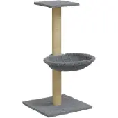 vidaXL Kattenmeubel met sisal krabpaal 74 cm lichtgrijs