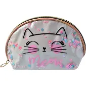 Juleeze Toilettas Dames 22x8x14 cm Beige Polyester Kat