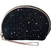 Clayre & Eef damesaccessoiretas, 22x8x14 cm, zwart, polyester