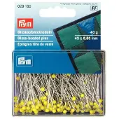 Prym 40g gele glaskopspelden