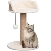 vidaXL Kattenboom met mandje 49 cm zeegras