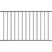 vidaXL Schuttingpaneel Woerden gepoedercoat staal 163x117 cm antracietkleurig
