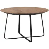 DTP Home Highlight Neptunes salontafel teakhout naturel 60x60x35cm