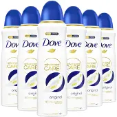 Dove 6x Deodorant Spray Original 200 Ml