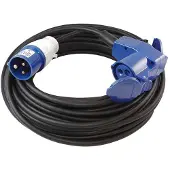 Gimeg Elektra CEE Verlengkabel - Haaks - Met Stopcontact - 20 m