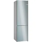 Bosch - Serie 4 Vrijstaande koel-vriescombinatie met bottom-freezer 203 x 60 cm Geborsteld staal AntiFingerprint KGN392ICF