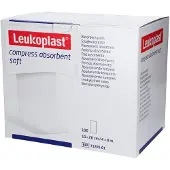 Leukoplast compress absorbent soft 10 x 20 cm 100 stuks