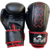 Buffalo bokshandschoenen Winner zwart/rood (10oz)
