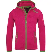 TROLLKIDS - Girl's Jondalen Jacket XT - Fleecevest 116, roze