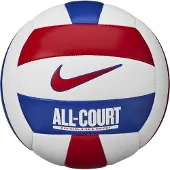 Nike All Court Voetvolleybal Maat 5 Wit Rood Blauw