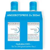 Bioderma Hydrabio H2O - Micellair water, hydraterend voor de droge huid - duoverpakking Make-up Remover 1000 ml