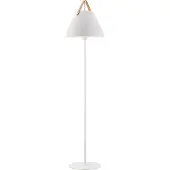 Nordlux Vloerlampe by Nordlux, Strap, Wit, Woonkamer, Metaal, Scandinavisch
