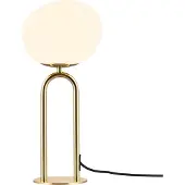 DFTP Tafellampe by Nordlux, Shapes, Goud / Messing, Woonkamer, Glas, Designer