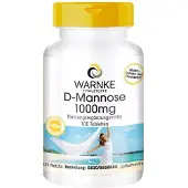 WARNKE Vitalstoffe | D-mannose 1000 mg 100 St Tabletten