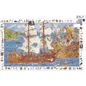 Djeco Les Pirates Puzzle 100 pcs