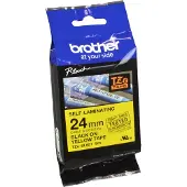 Brother Tape TZe-SL651 Zwart op geel