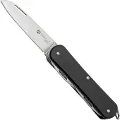 FOX Vulpis 4-Tools FX-VP130-S4BK, N690Co, Aluminium Black, Zwitsers zakmes