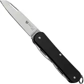 FOX Vulpis 3-Tools FX-VP130-3BK, N690Co, Aluminium Black, Zwitsers zakmes